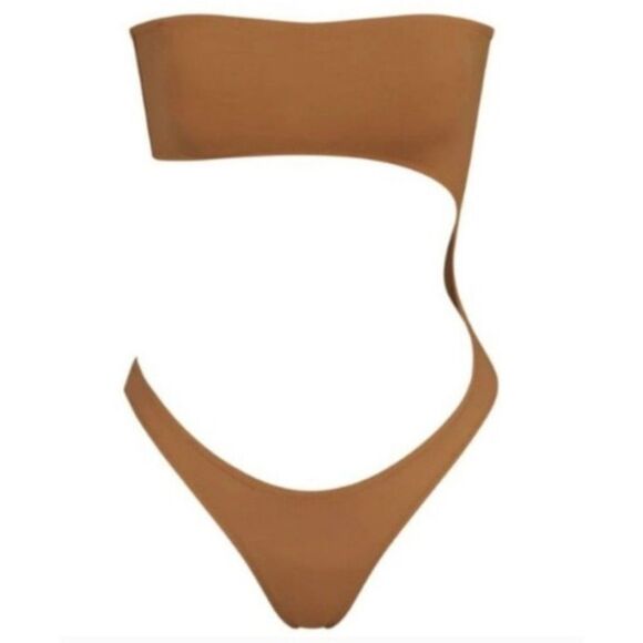 Brand new 3xl skims adjustable strap Monokini almond - Picture 1 of 6